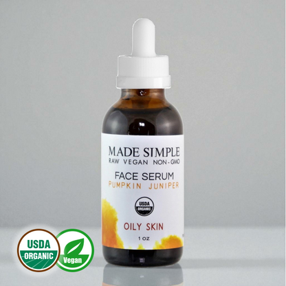FACE SERUM - Pumpkin Juniper for Oily Skin