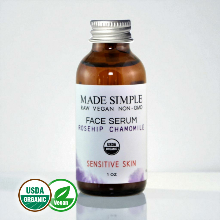 FACE SERUM - Rosehip Chamomile for Sensitive Skin
