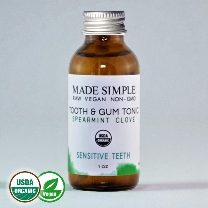 TOOTH &amp; GUM TONIC - Spearmint Clove