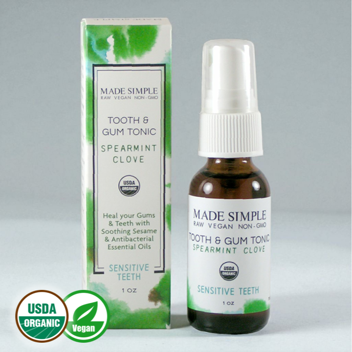 TOOTH &amp; GUM TONIC - Spearmint Clove