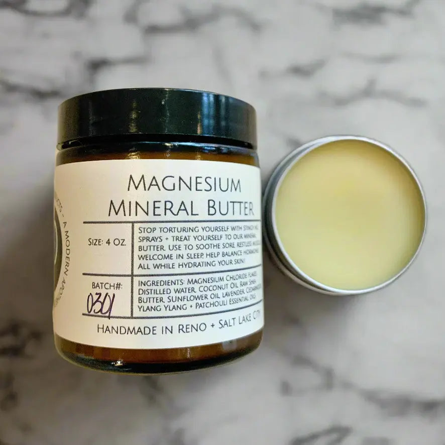 Magnesium Mineral Butter – Deep Relaxation &amp;amp; Nourishment for Body &amp;amp; Mind