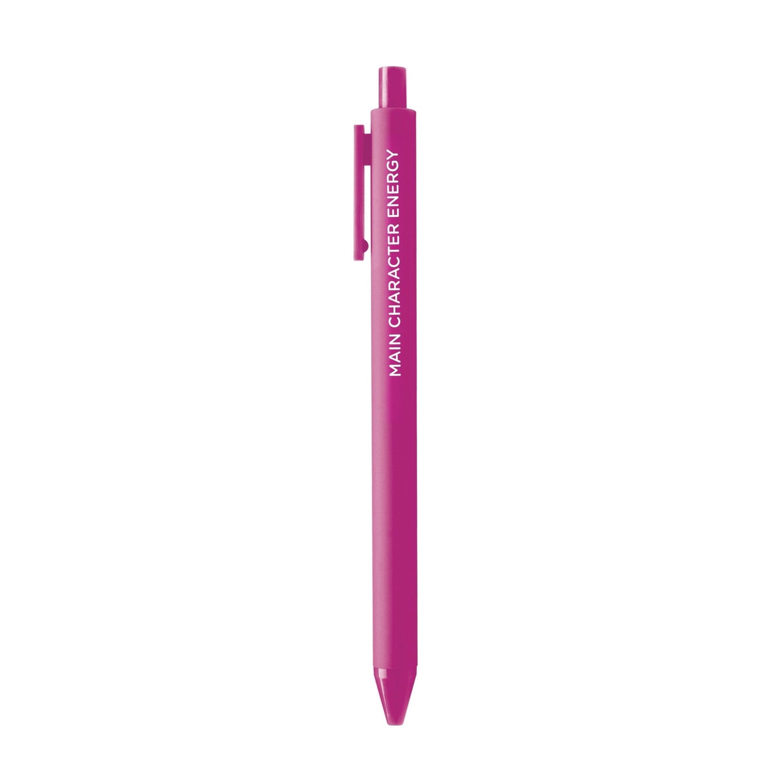 Main Character Energy pen styled — bookish desk pen for book lovers by MangoIllustrated