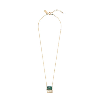 Artisan malachite necklace, curated gifts for women in chicago 