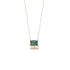 Handmade malachite beaded Olakira necklace, ethical artisan jewelry gift — Petite Protea