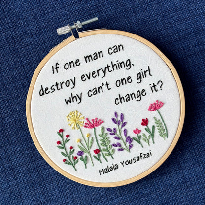 "If one man can destroy everything, why can&