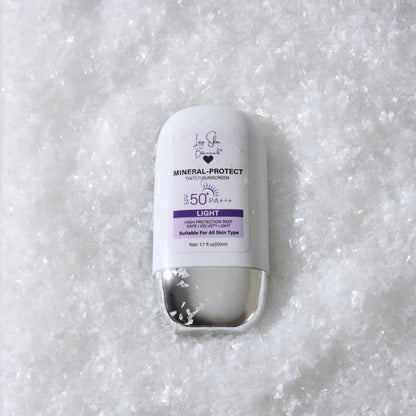 Mineral Sunscreen - Tinted &amp; Clear SPF50 – Zinc &amp; Titanium Dioxide | Non - Greasy, Natural Coverage - Love Skin Botanicals - Mineral Sunscreen - Tinted &amp; Clear SPF50 – Zinc &amp; Titanium Dioxide | Non - Greasy, Natural Coverage - 00860014498701