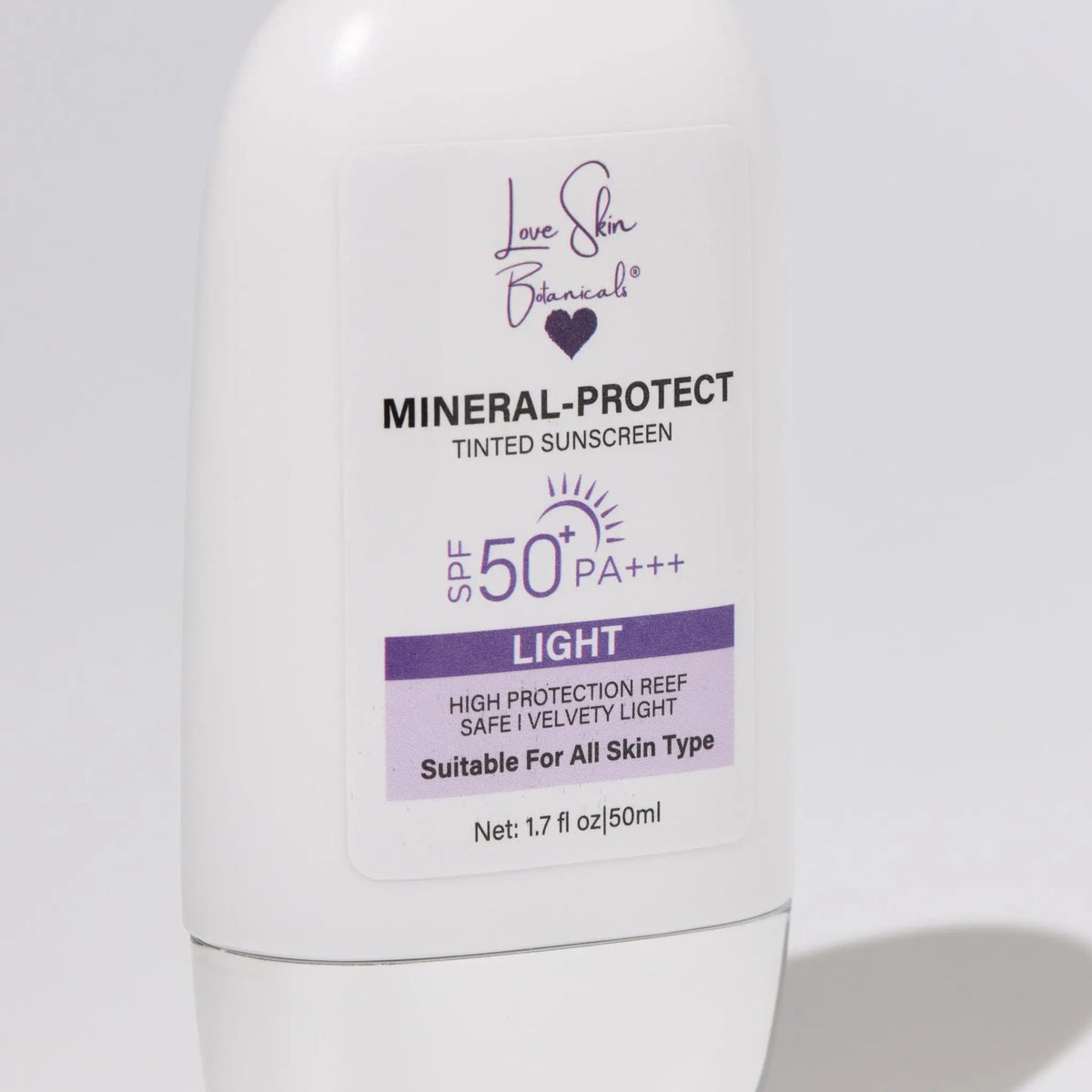 Mineral Sunscreen - Tinted &amp; Clear SPF50 – Zinc &amp; Titanium Dioxide | Non - Greasy, Natural Coverage - Love Skin Botanicals - Mineral Sunscreen - Tinted &amp; Clear SPF50 – Zinc &amp; Titanium Dioxide | Non - Greasy, Natural Coverage - 00860014498701
