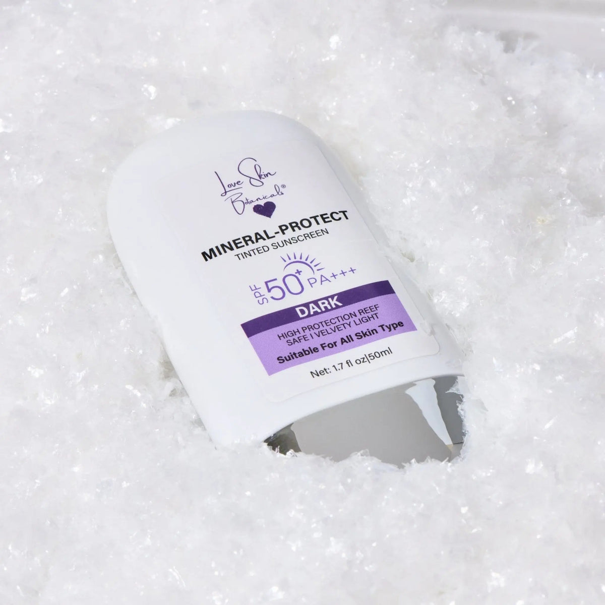 Mineral Sunscreen - Tinted &amp; Clear SPF50 – Zinc &amp; Titanium Dioxide | Non - Greasy, Natural Coverage - Love Skin Botanicals - Mineral Sunscreen - Tinted &amp; Clear SPF50 – Zinc &amp; Titanium Dioxide | Non - Greasy, Natural Coverage - 00860014498701