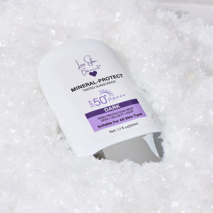 Mineral Sunscreen - Tinted &amp; Clear SPF50 – Zinc &amp; Titanium Dioxide | Non - Greasy, Natural Coverage - Love Skin Botanicals - Mineral Sunscreen - Tinted &amp; Clear SPF50 – Zinc &amp; Titanium Dioxide | Non - Greasy, Natural Coverage - 00860014498701