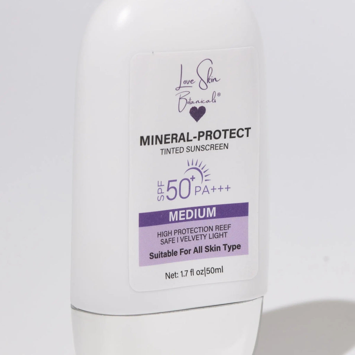 Mineral Sunscreen - Tinted &amp; Clear SPF50 – Zinc &amp; Titanium Dioxide | Non - Greasy, Natural Coverage - Love Skin Botanicals - Mineral Sunscreen - Tinted &amp; Clear SPF50 – Zinc &amp; Titanium Dioxide | Non - Greasy, Natural Coverage - 00860014498701