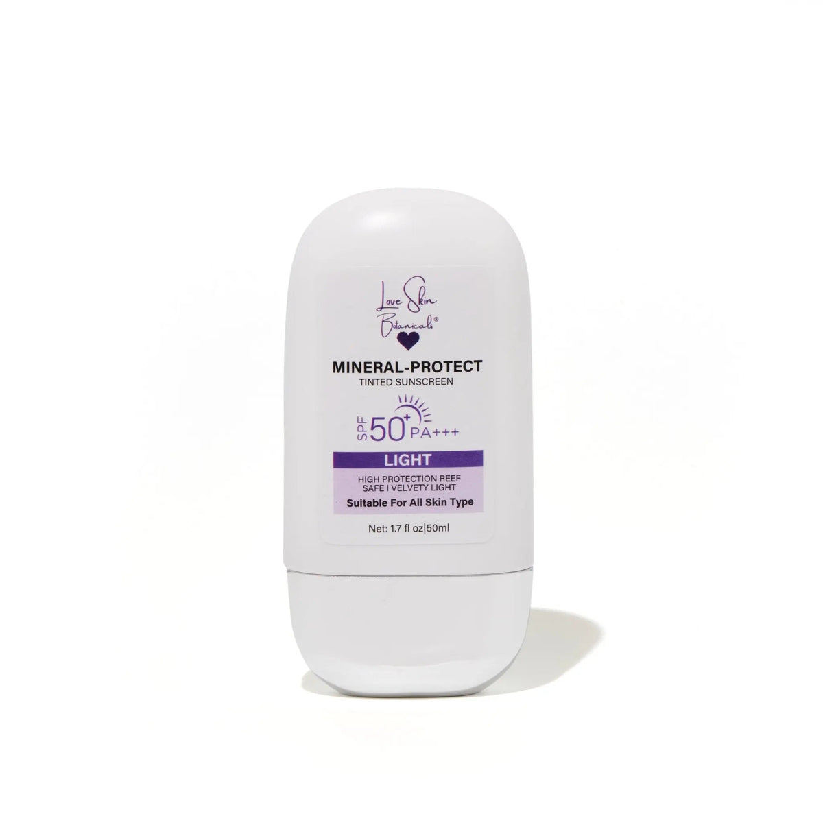 Mineral Sunscreen - Tinted &amp; Clear SPF50 – Zinc &amp; Titanium Dioxide | Non - Greasy, Natural Coverage - Love Skin Botanicals - Mineral Sunscreen - Tinted &amp; Clear SPF50 – Zinc &amp; Titanium Dioxide | Non - Greasy, Natural Coverage - 00860014498701