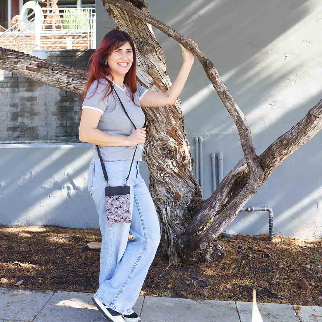 Mini Phone Crossbody - Floral Prints - Malia Designs