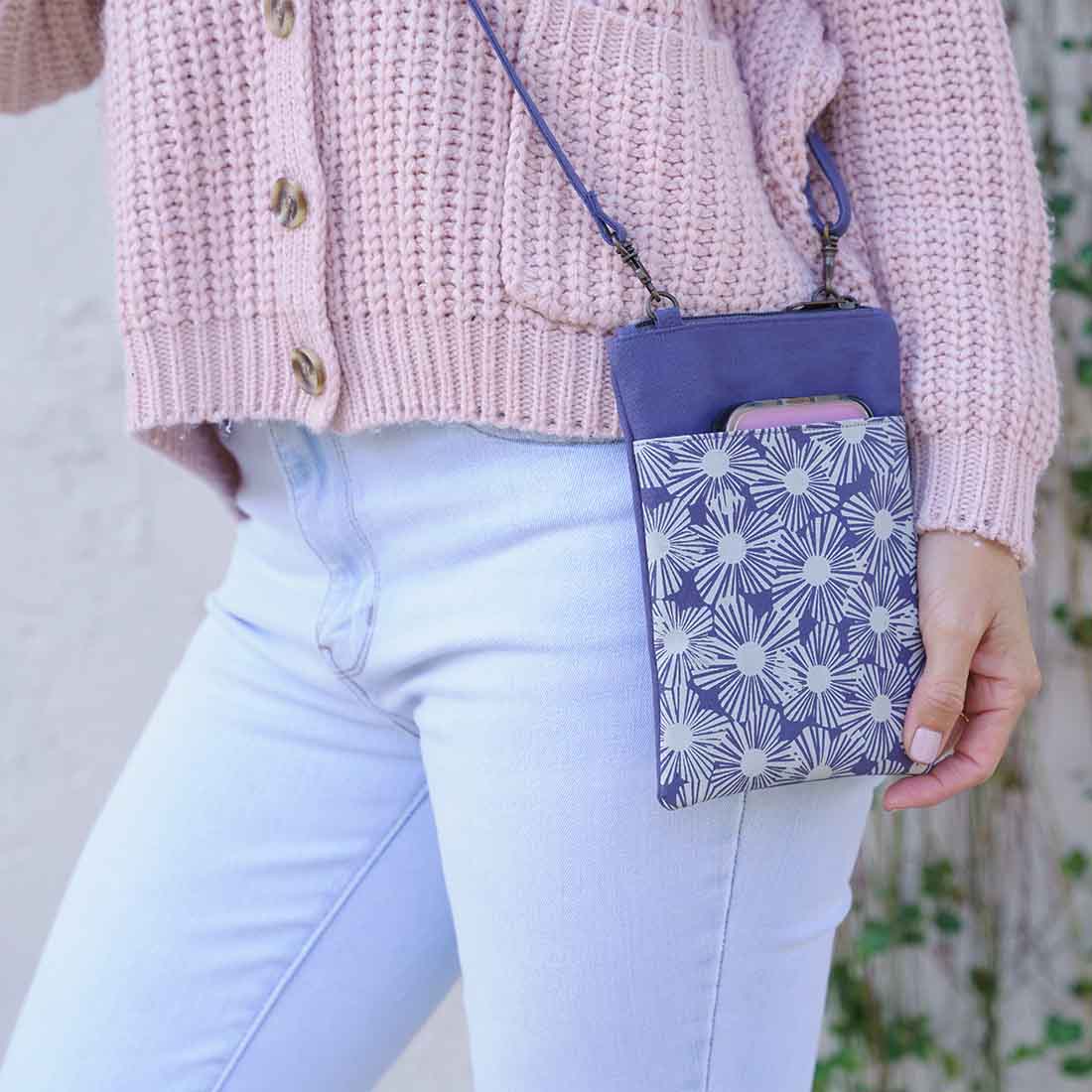 Mini Phone Crossbody - Floral Prints - Malia Designs