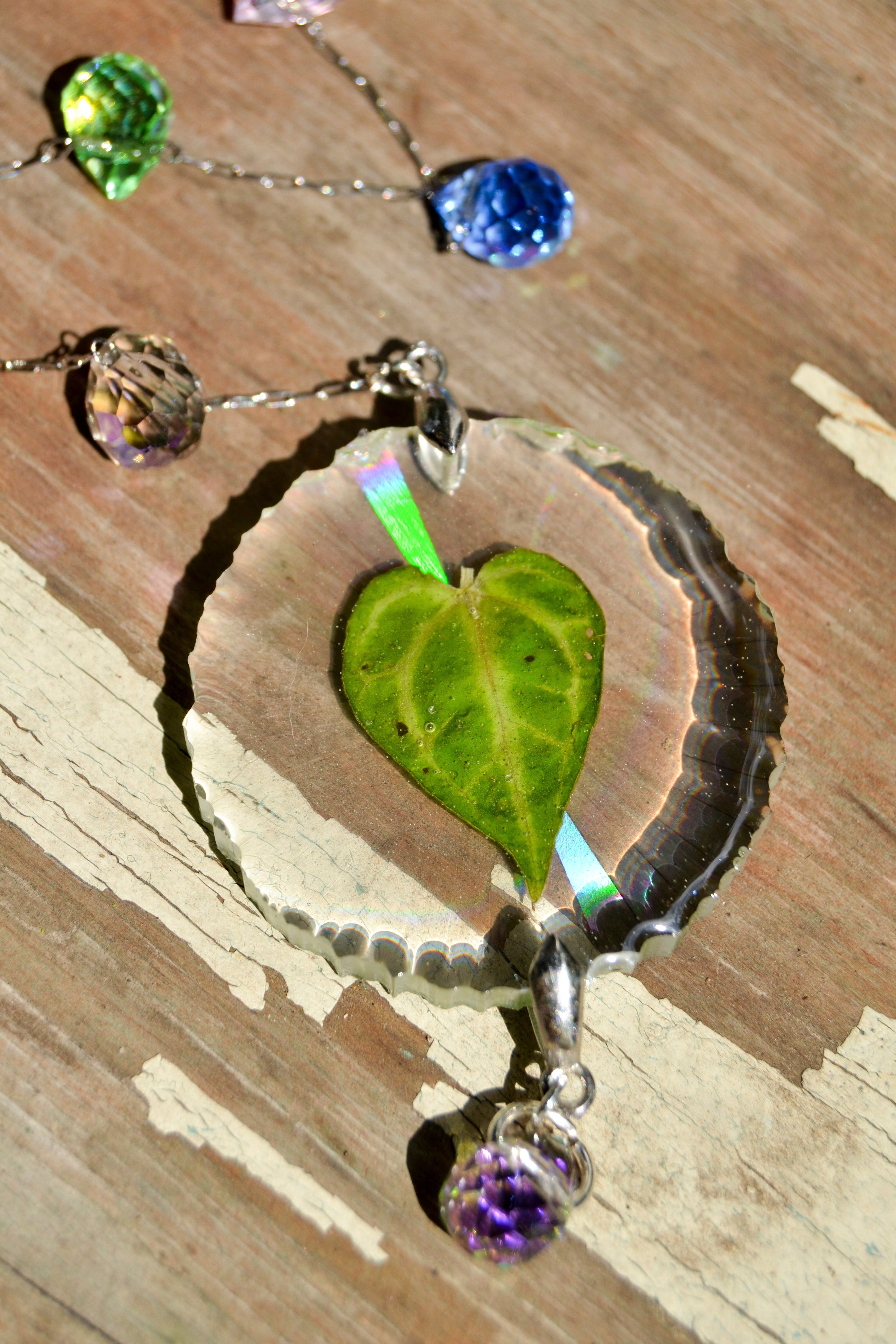 Mini Leaf Suncatcher - Holo A. KOS x RC