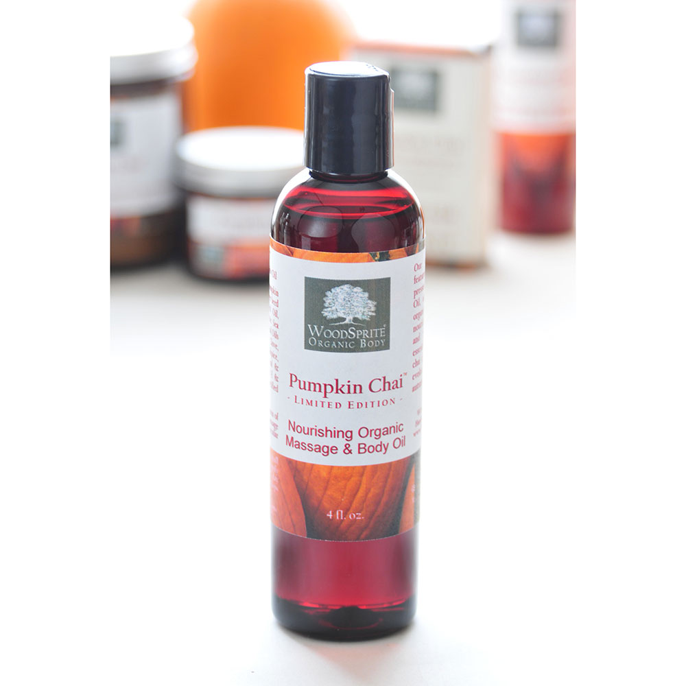 Pumpkin Chai Organic Body &amp; Massage Oil