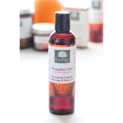 Pumpkin Chai Organic Body &amp; Massage Oil
