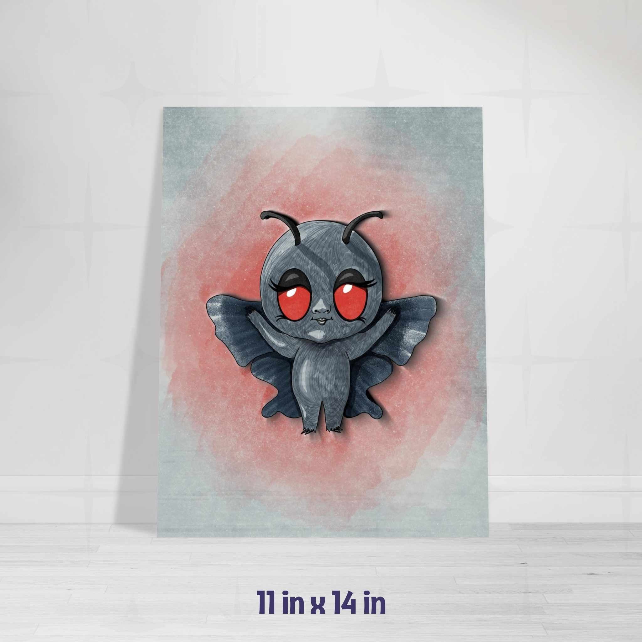 Little Mothman Art Print