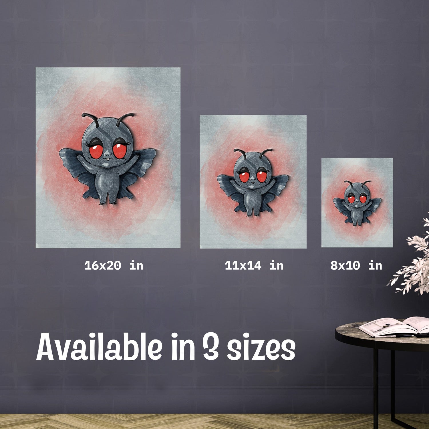 Little Mothman Art Print