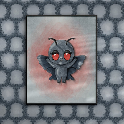 Little Mothman Art Print