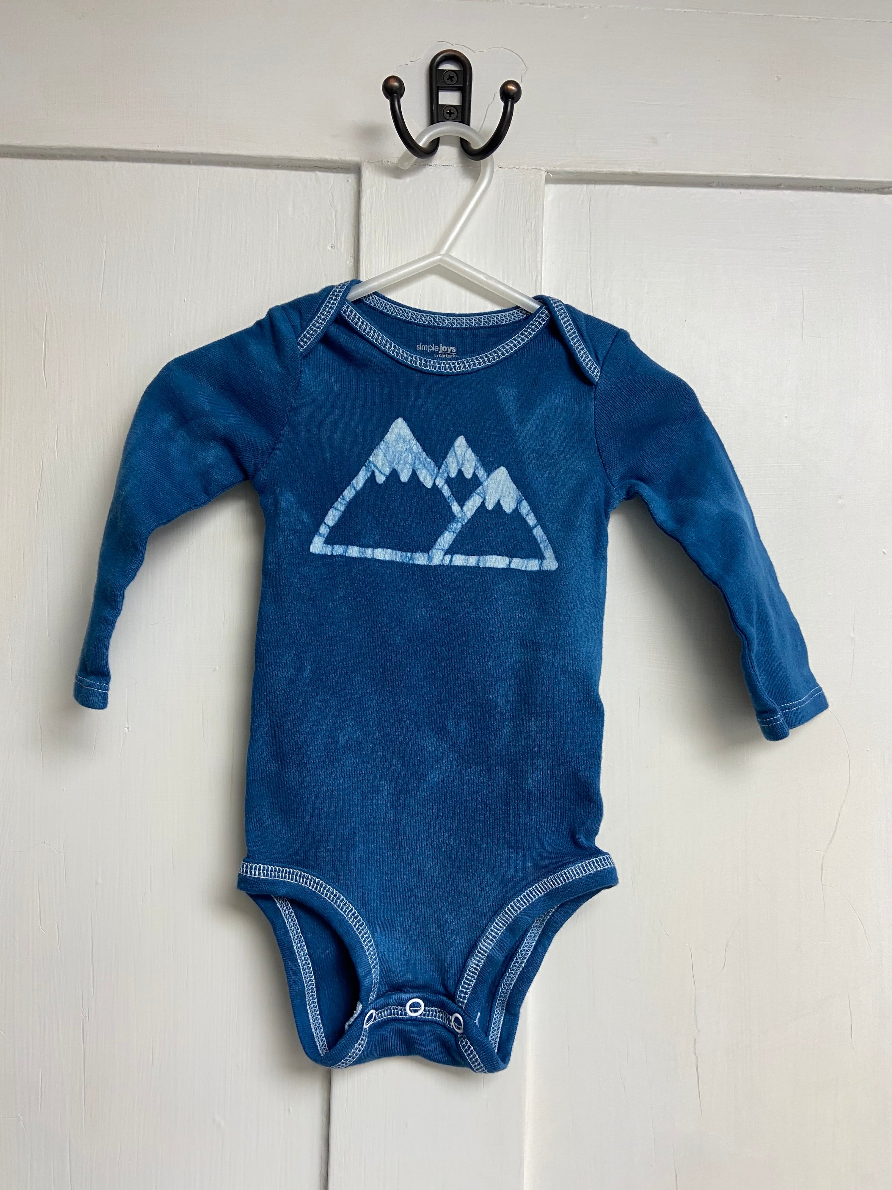 Mountain Baby Bodysuit, Long Sleeves