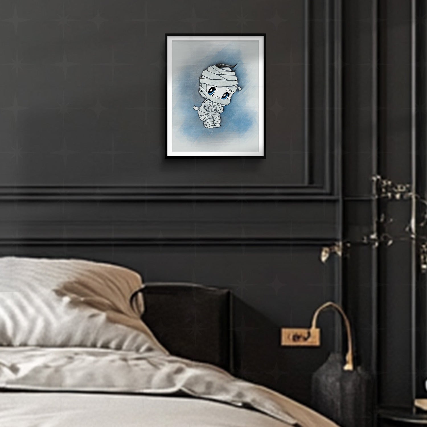 Little Mummy Art Print