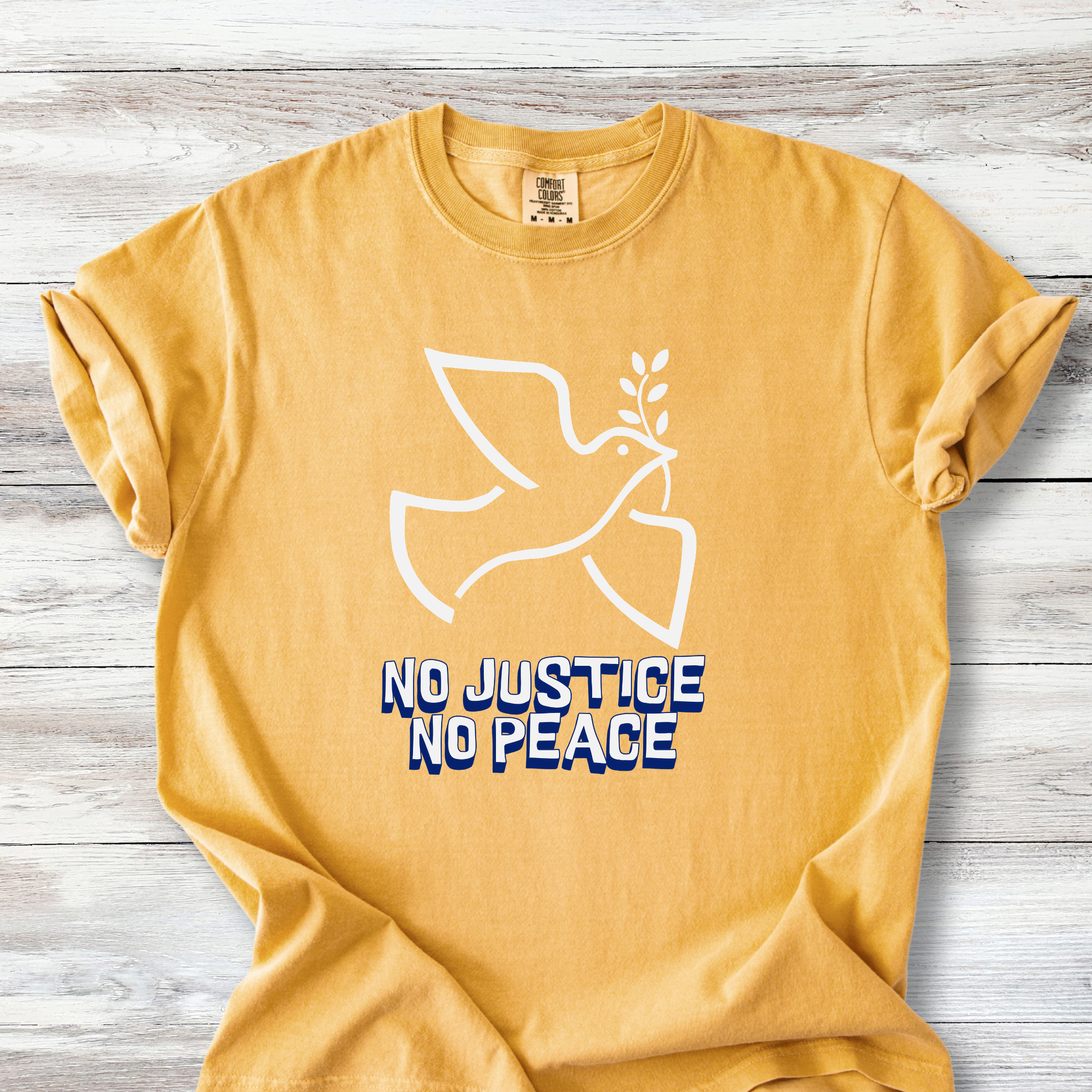 No Justice No Peace Shirt Graphic Tee