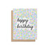 Neon Florals Birthday Card - MangoIllustrated - Greeting Cards