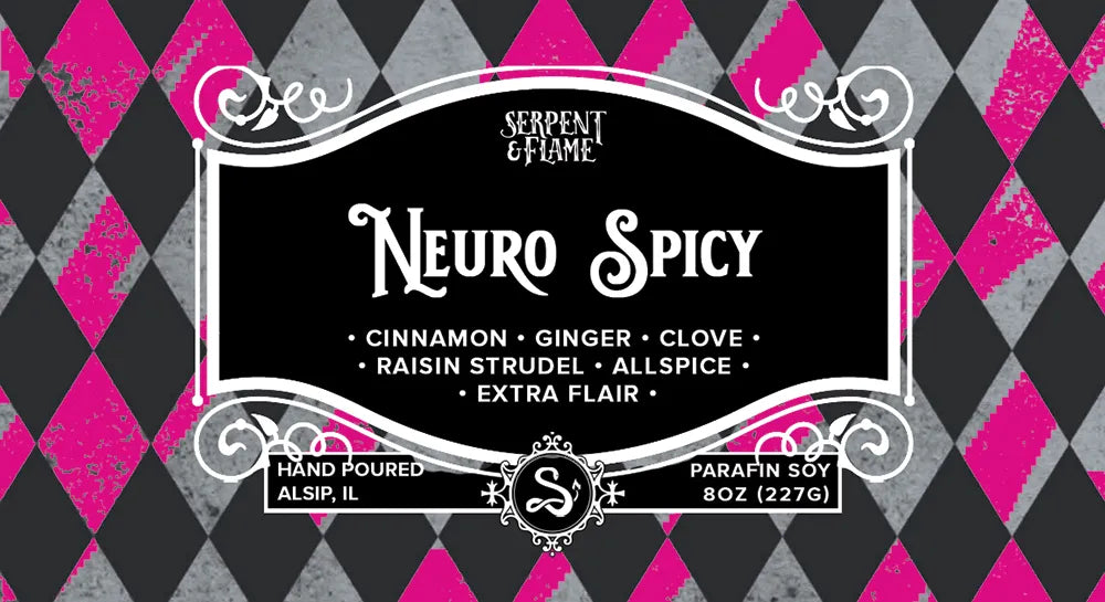 Neuro Spicy 8oz Candle
