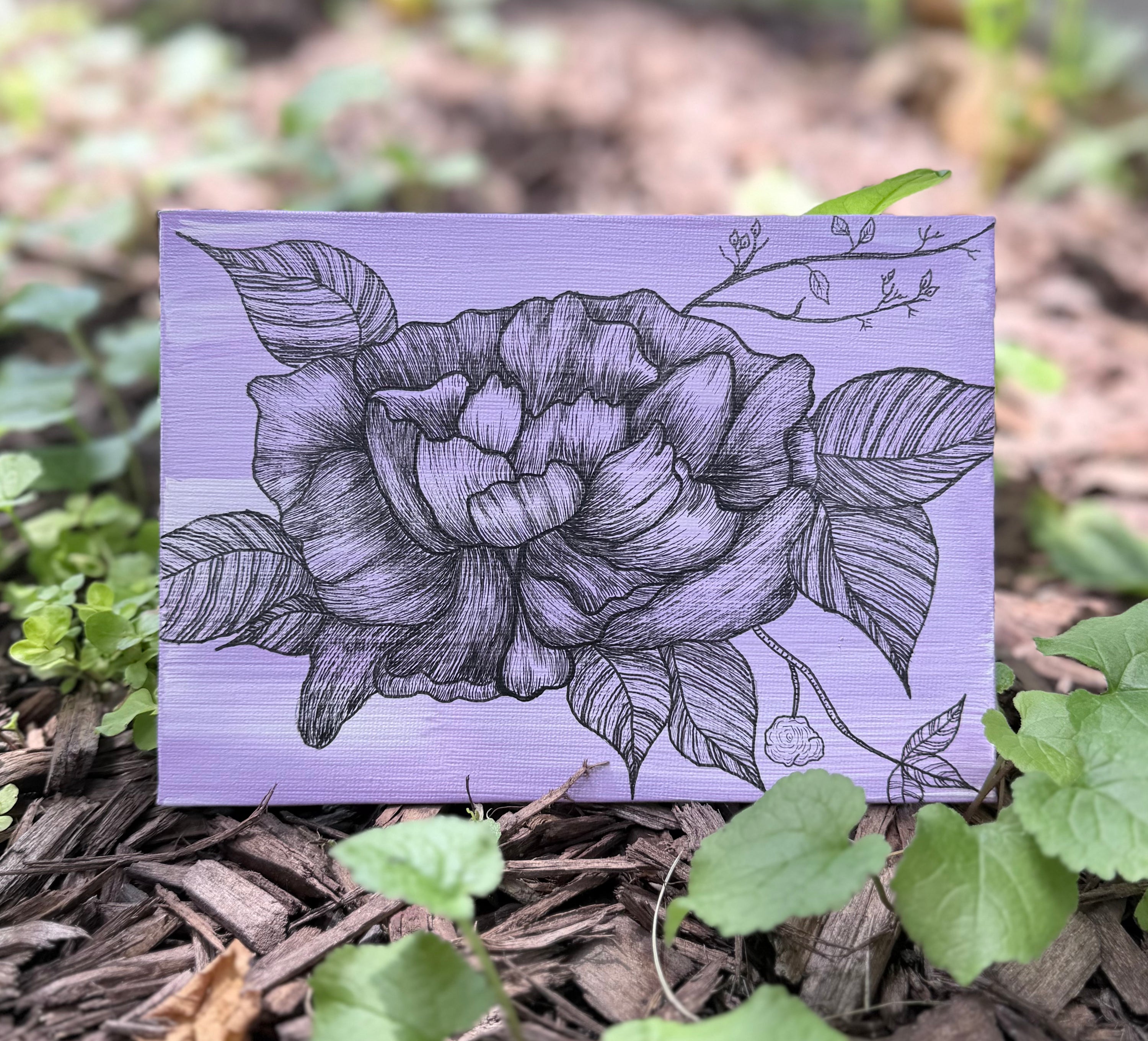 Floral Fuckery No. 3 Original &amp; Prints