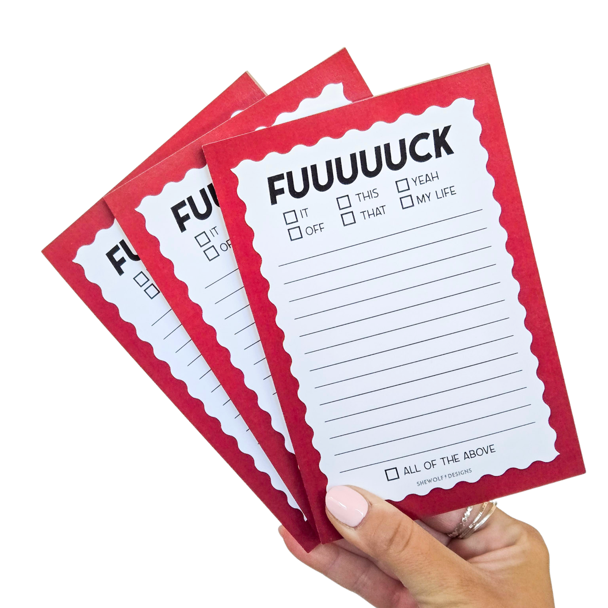 Fuck Checklist Notepad