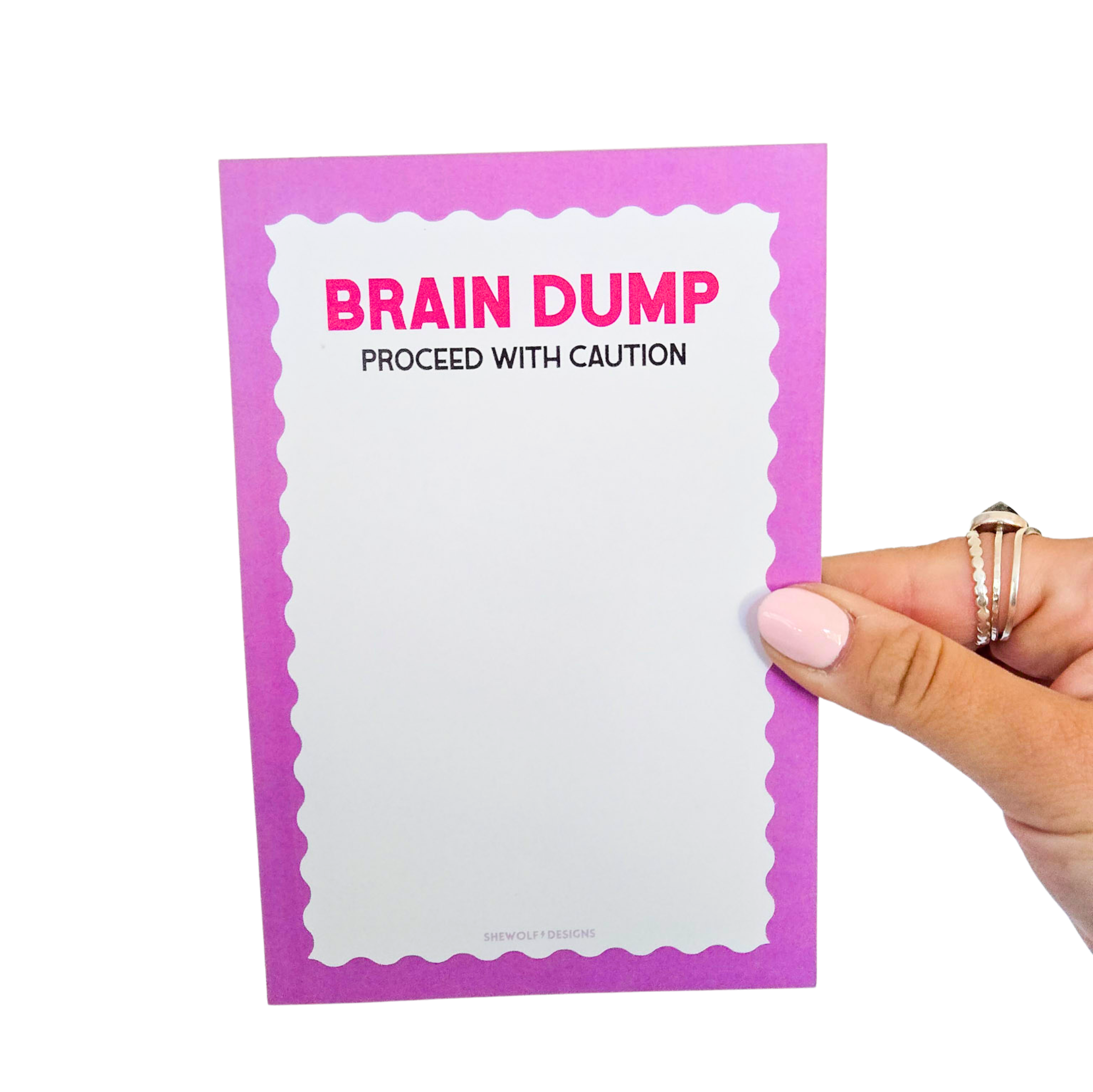 Brain Dump ADHD Notepad