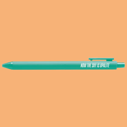 Now The Sky Is Opalite pen styled — music era desk pen by MangoIllustrated