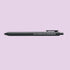 Old habits die screaming jotter gel pen — black barrel with white lettering and black gel ink, 0.5mm, by MangoIllustrated