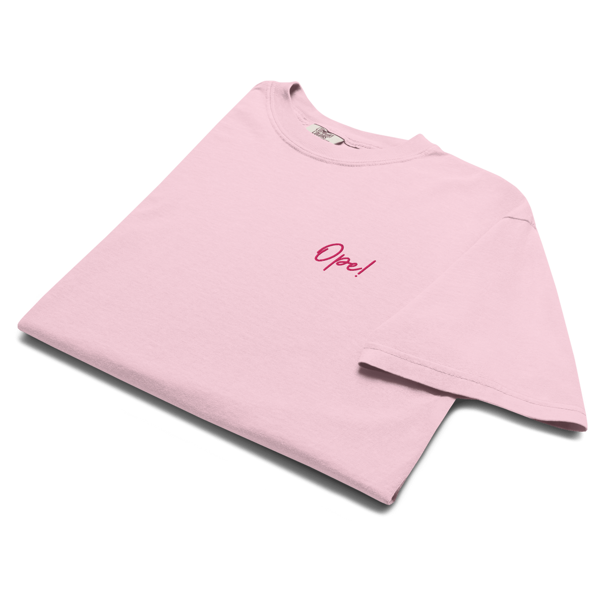 Ope! Embroidered Tee - Heartland Stitch