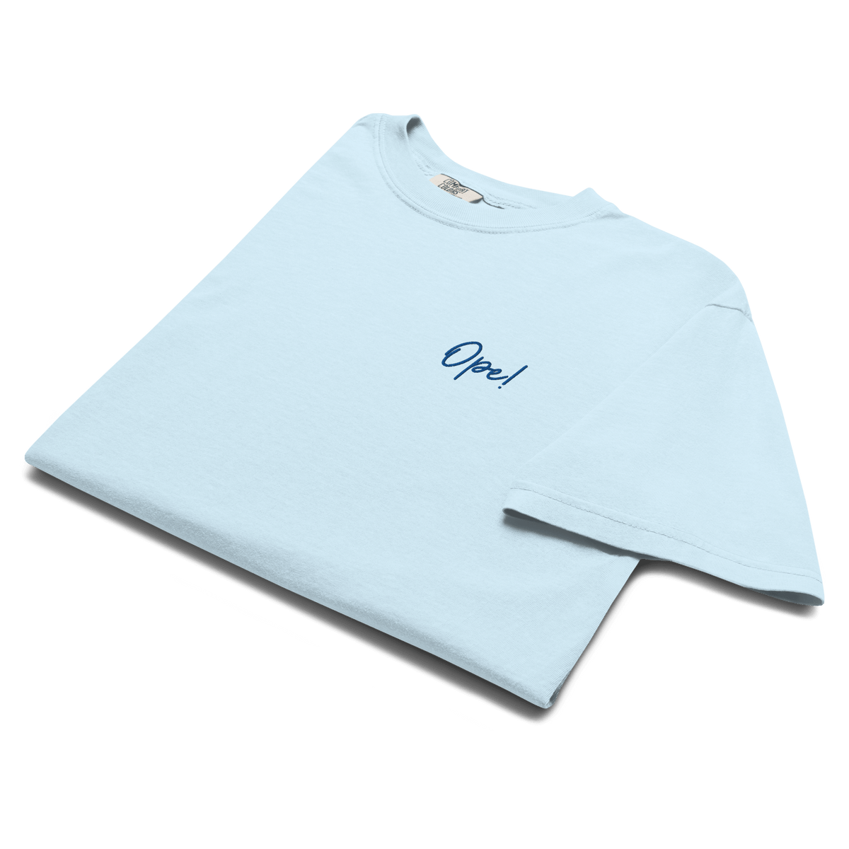 Ope! Embroidered Tee - Heartland Stitch