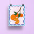 Oranges art print