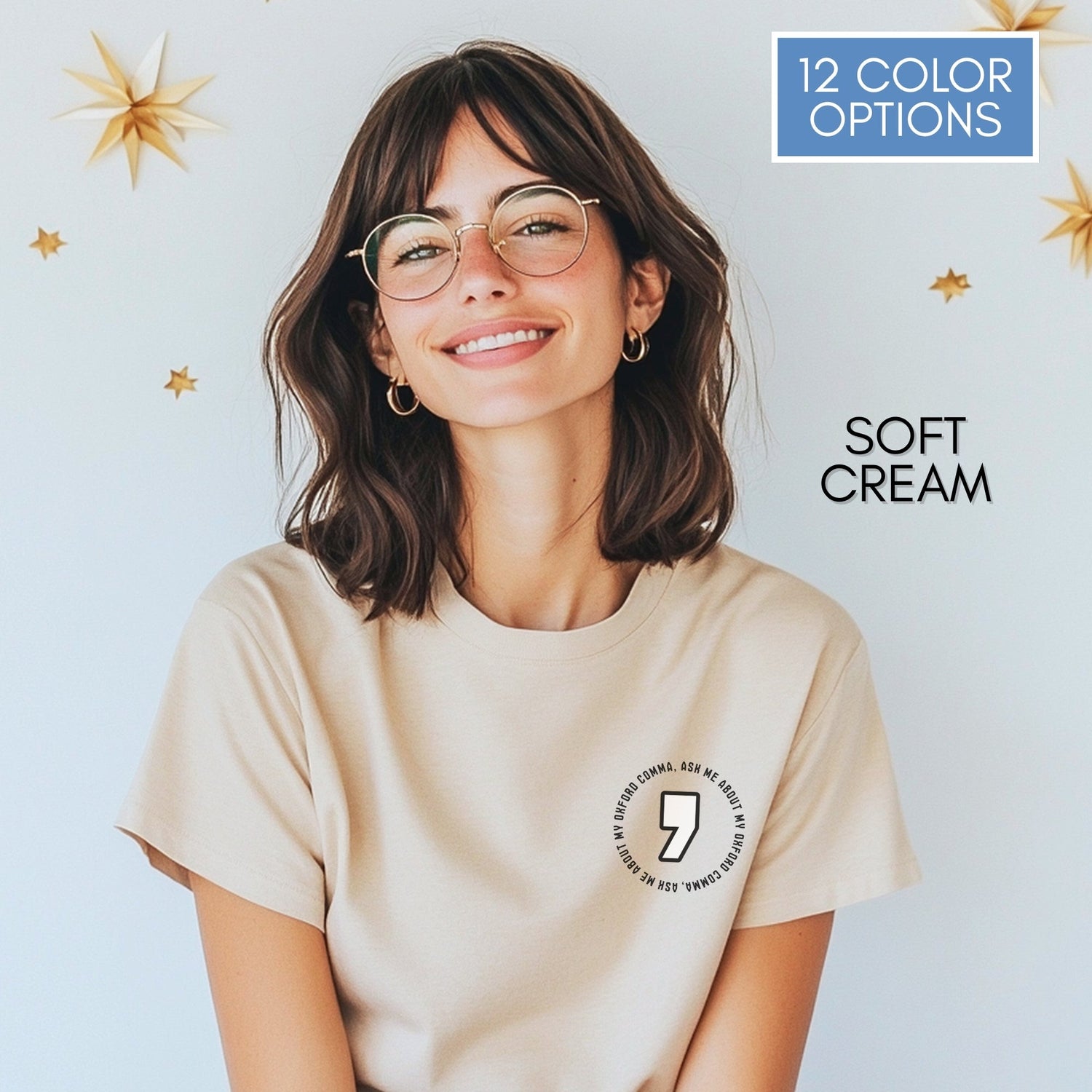 oxford-comma-unisex-crewneck-tshirt-literary-apparel-english-language-tee-grammar-top-soft-cream-2