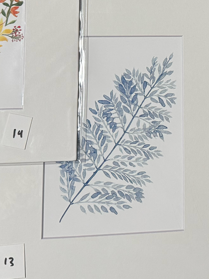 watercolor art prints - clearance