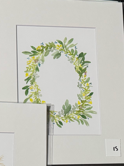 watercolor art prints - clearance