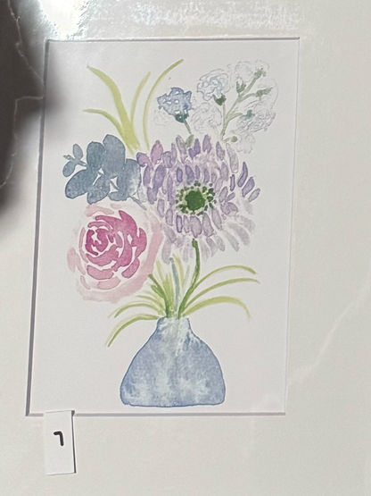 watercolor art prints - clearance