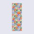 A bookmark with a funky pattern inspired by vintage Palm Springs
