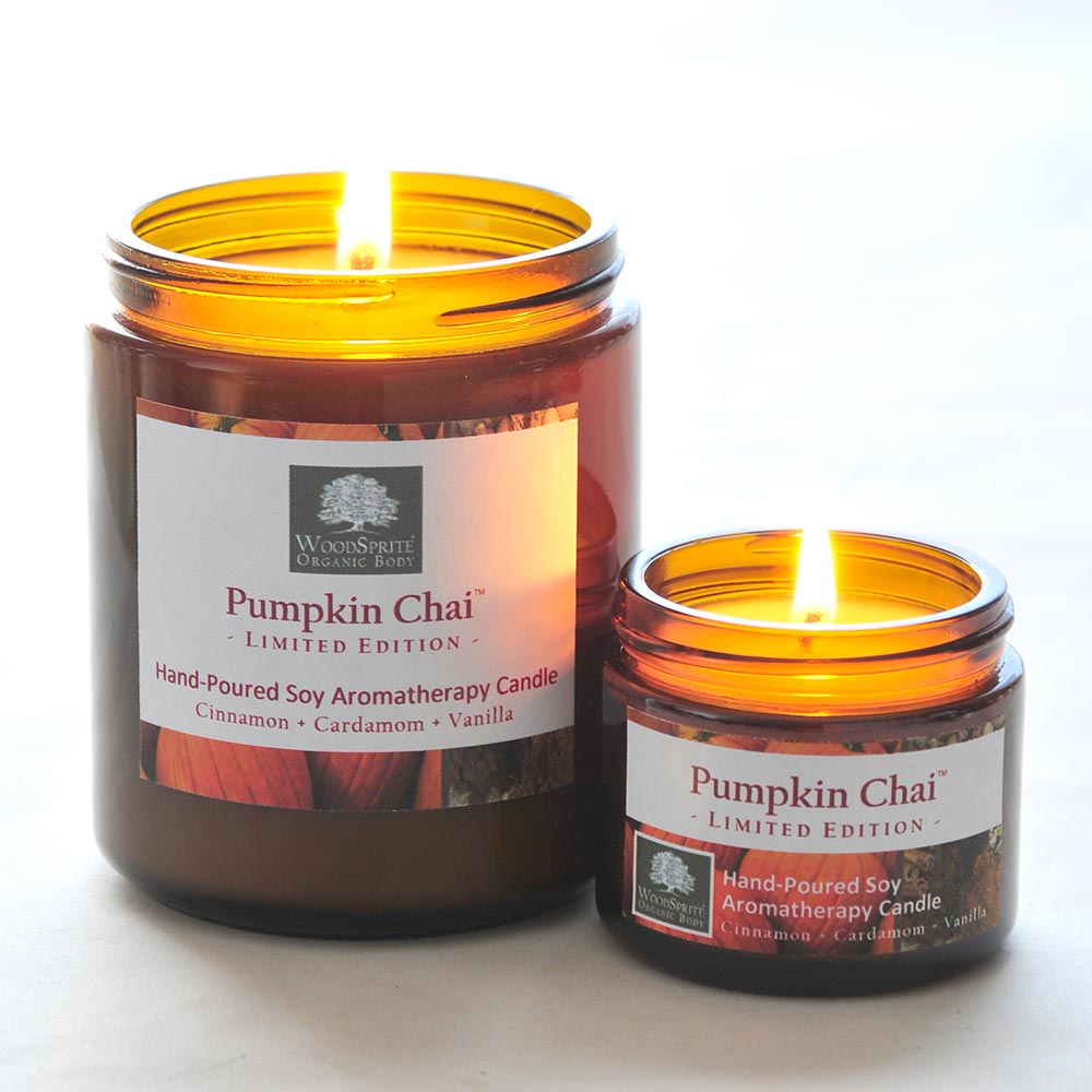 Pumpkin Chai Soy Aromatherapy Candles
