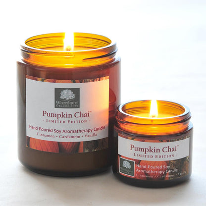 Pumpkin Chai Soy Aromatherapy Candles