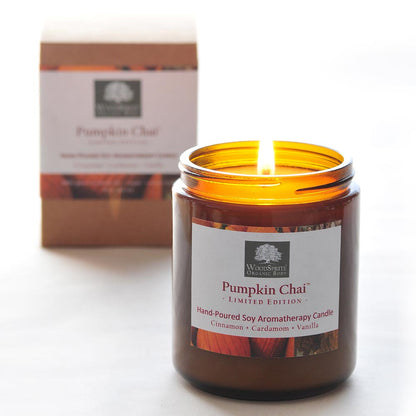 Pumpkin Chai Soy Aromatherapy Candle - 8 oz