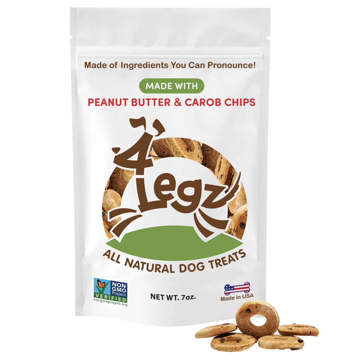 Treats Gift Box for Dogs - 6 Pack of Delicious Dog Treats - 4Legz