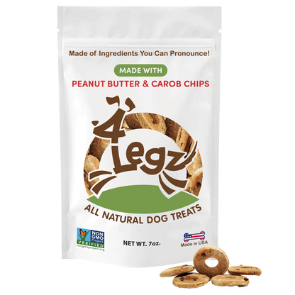 Treats Gift Box for Dogs - 6 Pack of Delicious Dog Treats - 4Legz