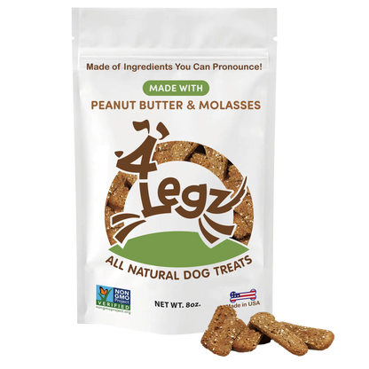 Treats Gift Box for Dogs - 6 Pack of Delicious Dog Treats - 4Legz