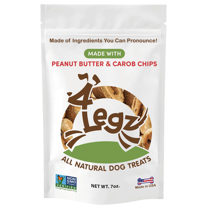 Peanut Butter Carob Chips - 4Legz