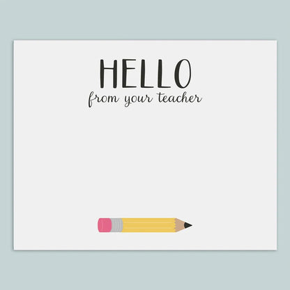 Yellow Pencil - Note Cards - The Note House