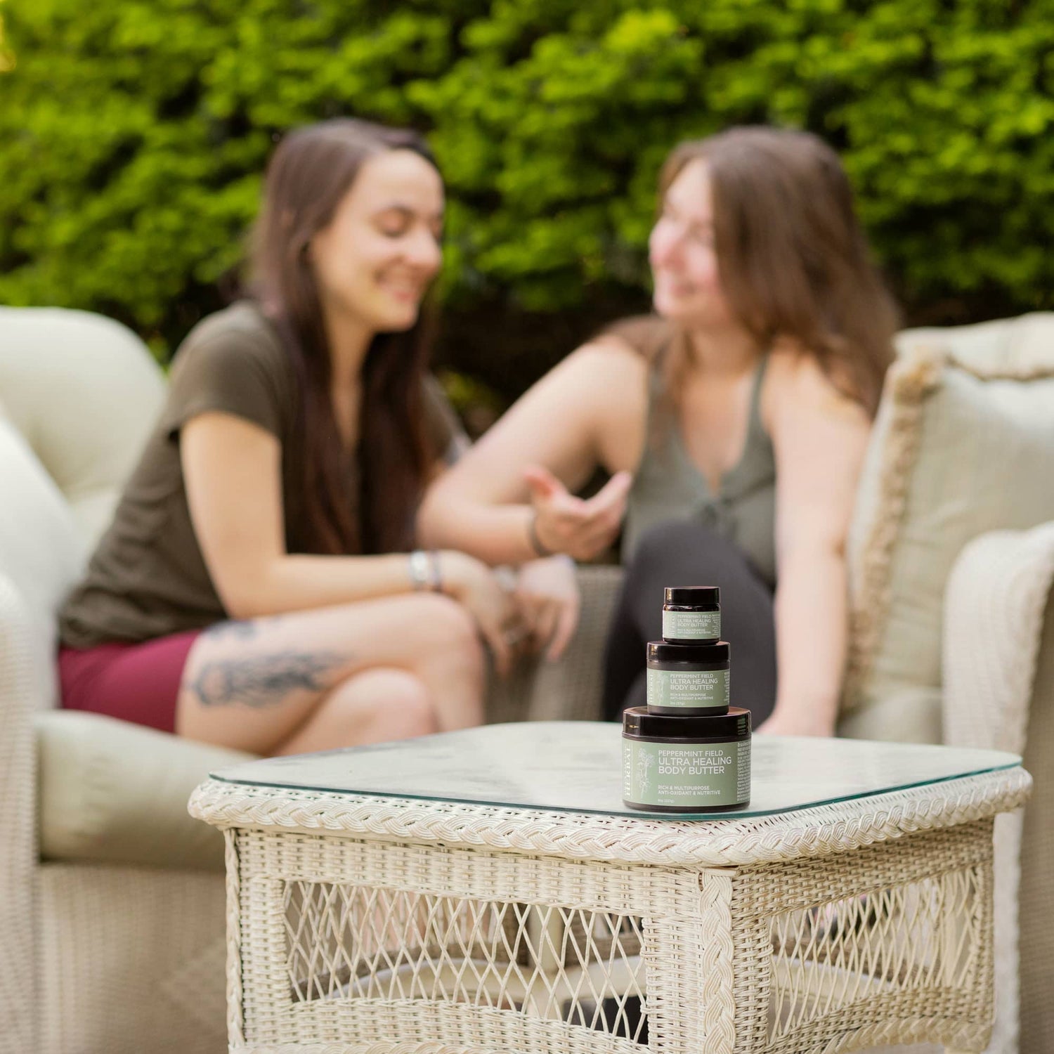 Peppermint Field Body Butter All Sizes Lifestyle Outdoor Human Females